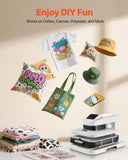 Heat Press Machine, 15 x 15 inch, T-Shirt Press Machine with Auto Release and Adjustable Pressure