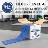 THERABAND Resistance Band, Blue, Extra Heavy, 50-Yard Roll, Latex-Free, Elastic Band for Exercise, Physical Therapy, Yoga, Pilates, Stretching, Home Workouts, Cut-to-Length, Color-Coded Levels