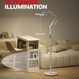 Honeywell LED Floor Lamp Mordern - 05D01 Sunturalux™ Dimmable Floor Lamp for Living Room Standing Lamp, Eye-Caring Standing Light, White