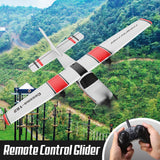 MATHSLICE RC Airplane,RC Plane, 2.4GHz 2 Channels RTF RC Aircraft with 3-Axis Gyro for Beginner Easy to Speedy Fly Glider Toys with 2 Extra Batteries [ 3 Batteries ]