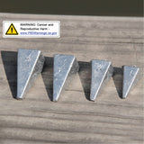 Fishing Weights Sinkers Saltwater Fishing Sinkers Pyramid Weights for Ocean Saltwater Surf Fishing Gear Tackle 1oz 2oz 3oz 4oz 5oz 6oz 8oz JSHANMEI
