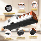 Replaceable Sharpener Electric Knife Sharpener, 3-Stage with 100% Diamond Abrasives & Precision Angle Guides, Kitchen Knife Sharpener with Sharpening and Polishing Function