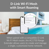 D-Link WiFi Router AC1200 High Power Gigabit Ethernet Dual Band Mesh Wireless Internet for Home