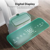 ZAFRO 16,000 BTU (12,000 BTU SACC) Portable Air Conditioners, Ultra Quiet(42dB) Dual Duct Smart AC with Drainage-free Cooling/24Hrs Timer