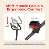 Sunny Health & Fitness Smart Foldable Stair Climber with Balance-Assist Cords - SF-S025005