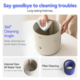 Kupuu Humidifier, 6L Large Capacity Ultrasonic Cool Mist, Touch Control, Auto Shut-Off, 1-12 Hour Timer, Ultra-Quiet for Bedroom (black)