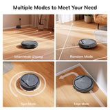 ILIFE V5s Max Robot Vacuum, 4000Pa Max Suction Power, 2.4G WiFi/App/Alexa/Remote Control, Self-Charging Robotic Vacuum Cleaner, for Hard Floors Carpets and Pet Hair