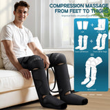 Air Compression Leg & Foot Massager with Heat – Relief for Circulation, Fatigue & Tension – Relaxing Gifts for Dad, Mom, Men & Women – Ideal for Father’s Day, Mother’s Day, Christmas & Birthdays
