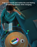 SIDVAR Bluetooth Speaker Night Lightsr,Wireless Charging Modern Speaker,Best Teenage Birthday Gift Ideas Tween Girls Gifts