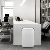 Automatic Trash Can with Lid,50l/13.2gal Touchless Motion Sensor Kitchen Trash Bin,Soft-Close Slim Garbage Can for Bathroom Living Room Office