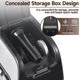 ALTRA LIFE Electric Meat Grinder, 2800W Max Sausage Stuffer with 2 Blades, 3 Plates, Sausage Tube, Vegetable Cheese Grater, 2 Meat Claws, Burger Press & Kubbe Kit for Home use, Built-in Storage