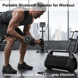 NSY Audio 120W Outdoor Boombox, Portable Waterproof Bluetooth Speaker with TWS, Punchy Bass, Built-in Strap & Handle, 30H Playtime for Parties, Beach, Gym, Patio