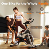 YOSUDA Indoor Cycling Bike Stationary Bike - 2023 Version-Cycle Bike with Tablet Mount & Comfortable Seat Cushion YOSUDA