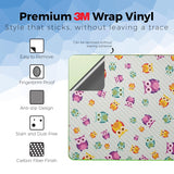 Carbon Fiber Laptop Skin Compatible with Apple MacBook Neo - Owls - Premium 3M Vinyl Protective Wrap