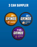 Grinds Coffee Pouches 18 Per Can | New 3 Can Sampler