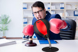 Tech Tools Stress Buster Desktop Punching Bag - Suctions to Your Desk, White Elephant Gifts for Coworker Men and Women, Heavy Duty Stress Relief Ball, Gag Gifts Funny Desk Accessories