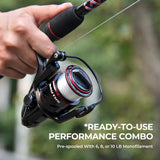 KastKing Brutus Spinning Fishing Reel Combo - 2Pc Blanks, 7'0" MH 4000 Reel