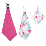 Playing It Forward Magnetic Golf Towel for Golf Bags with Clip for Men & Women, Waffle Weave Microfiber Towel, Set of 3