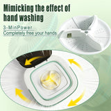 PXNTLA Mini Portable Foldable Washer - 16L Portable Washing Machine, Spin dryer, Small Folding Washing Machine 3 Cleaning Modes for Baby Clothes/Intimate Apparel, for Travel, Home