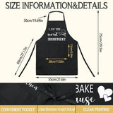 Sliner 12 Pcs Funny Cooking Aprons for Women with Pockets Bulk Birthday Gifts Kitchen Baking Cooking Cute Aprons Women Men Novelty Funny Quotes Adjustable Black Pocket