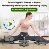 Hip Stretching Machine by Flex Bench – Improve Flexibility,Mobility and Reduce Hip Pain, Leg Stretcher - Flexibility for Yoga,Dance and Gymnastics Thighs,Glutes, Upgraded Model - New Adjustable Seat.
