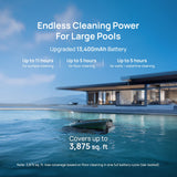 Beatbot AquaSense 2 Pro robotic pool cleaner, Unmatched 5-in-1 Cleaning, Surface Parking, Skimmer with APP Control, Water Clarification, for Pools up to 3,875 Sq.ft – Dark Green
