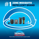 Thermacell Mosquito Repellent E-Series Rechargeable Repeller; Patio Shield 20’ Mosquito Protection Zone; Includes 36-Hr Repellent Refill; No Flame or Scent; Bug Spray and Bug Zapper Alternative