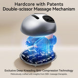 QXC Foot Massager with Heat & Compression, Patented Scissor-Hand Shiatsu Core for Deep Kneading, 131°F Constant Heat, 3 Modes, Adjustable Intensity, Fits Up to Men’s 12