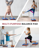 HAPBEAR Exercise Balance Pad 2-Pack - 15"x12" Non-Slip Stability Training Mats - 2.25" Thick Soft Cushioned Foam - for Physical Therapy & Core Training