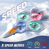 4DRC Foam Remote Control Airplanes for Kids Adults, RC Plane Airplane Toys for Boys Kids Beginners, RC Planes Fighter Jet Helicopter Drones for Kids Adults, 360° Flip Easy to Fly