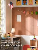 Fluxynara Felt Bulletin Board & Cork Board Alternative 36'' x 24''