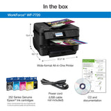 Epson WorkForce WF-7720 Wireless Wide-format Color Inkjet Printer with Copy, Scan, Fax, Wi-Fi Direct and Ethernet
