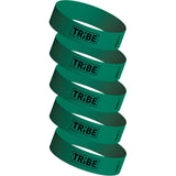 Tribe Lifting Fabric Resistance Bands for Glutes & Legs | 5 Fabric Workout Bands Set | Squats, Lunges, Hip Training, Physical Therapy & Home