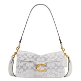 Coach Soft Crystal Signature Denim Tabby Shoulder Bag 26