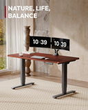 SANODESK Dual Motor Standing Desk 220lbs Height Adjustable Desk