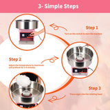 19.7” Commercial Cotton Candy Maker, 1000W High-Efficiency Cotton Candy Maker, Professional & Friendly Cotton Candy Machine for Home Parties, Carnivals, Business Events (cotton candy machine)