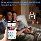 Wireless Video Doorbell Intercom System Doorbell with Camera,10 inch Touch Monitor 1080P Video Entry Doorphone TUYA IP Wired Video Door Phone for Home Villa Apartment (1 Bell+3 * 10 inch)