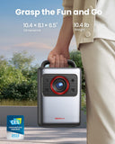 NEBULA Cosmos Laser 4K Projector, 2200 ANSI Lumens, Android TV with Dongle, Autofocus, Auto Keystone Correction, Screen Fit