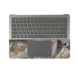 Phone Skin Compatible with Microsoft Surface Laptop 13.8" 8th Edition (2026) - Brown Marble - Premium 3M Vinyl Protective Wrap Decal Cover - Easy to Apply | Crafted in the USA by MightySkins