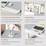 Adjustable Height Laptop Desk, Foldable Bed Tray Table, Portable Lap Desk
