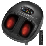 CuPiLo Foot Massager with Heat, FSA Eligible HSA Store Upgraded Full Foot Shiatsu Massage for Neuropathy, Remote Control Multi-Level Settings, Feet Massager for Plantar Fasciitis, Gifts for Men Women