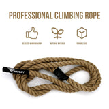VIVITORY Gym Fitness Training Climbing Ropes, Workout Gym Climbing Rope, Home Training and Fitness Workouts,1.5'' in Diameter, Available 10, 15, 25, 30 Ft (10 ft) VIVITORY