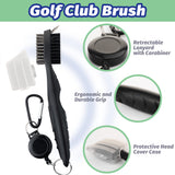 Golf Essentials Kit, 29 in 1 Golf Club Cleaning Kit - Golf Towel, Golf Club Brush, Gift Golf Balls + Mpre