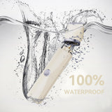 Unibono Pubic Hair Trimmer Women - Waterproof Bikini Trimmer, Rechargeable 3-in-1 Electric Razor, Personal Trimmer Groomer for Body Hair, Cordless Lady Shaver for Legs, Underarms, Face (Cream,LY)