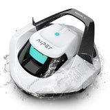 (2026 Upgrade) AIPER Seagull SE Cordless Robotic Pool Cleaner with 100 Mins Runtime, Powerful 1320GPH Suction,Smart Self-Parking, Pool Vacuum for Above Ground Pools up to 860 Sq.ft, Pearl & Cyan