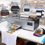 Qilpho A4 DTF Printer Complete Bundle with Curing Oven & Laptop
