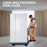 Heavy Duty Platform Truck, Push Cart Furniture Dolly with 1100Lbs Capacity and 5'' TPR 360 Degree Swivel Wheels for Loading and Storage 36x24Inch Lomive