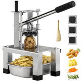 ARINOO French Fry Cutter,Professional Potato Cutter Slicer with Stainless Steel Blades,Stainless Steel Vegetable Chopper for Potato,Carrot,Cucumber,Onion,Home Use(3/8", 1/2", 1/4" Blades)