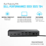 Dell SD25TB4 Pro Thunderbolt 4 Smart Dock - 3 Years Warranty Supports 8k Display, with 180W, HDMI