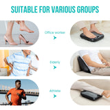 Snailax Shiatsu Foot Massager with Heat, Washable Cover Kneading Foot & Back Massager, Heated Feet Warmer, Electric Feet Massager Machine for Plantar Fasciitis